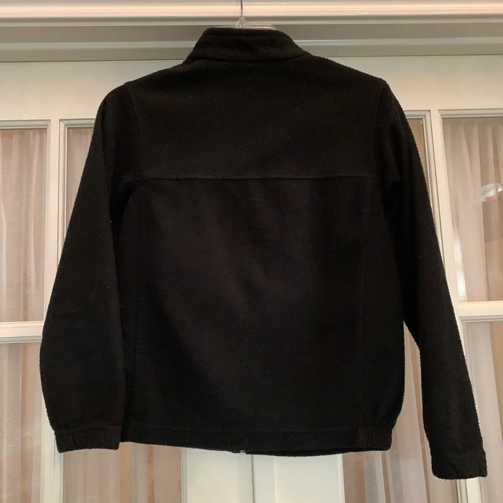 Bass Pro Shops Black fleece zip up jacket  Size L